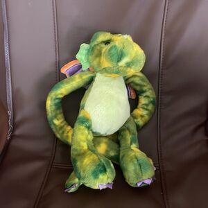 Aurora Dragon Plush Velcro hands